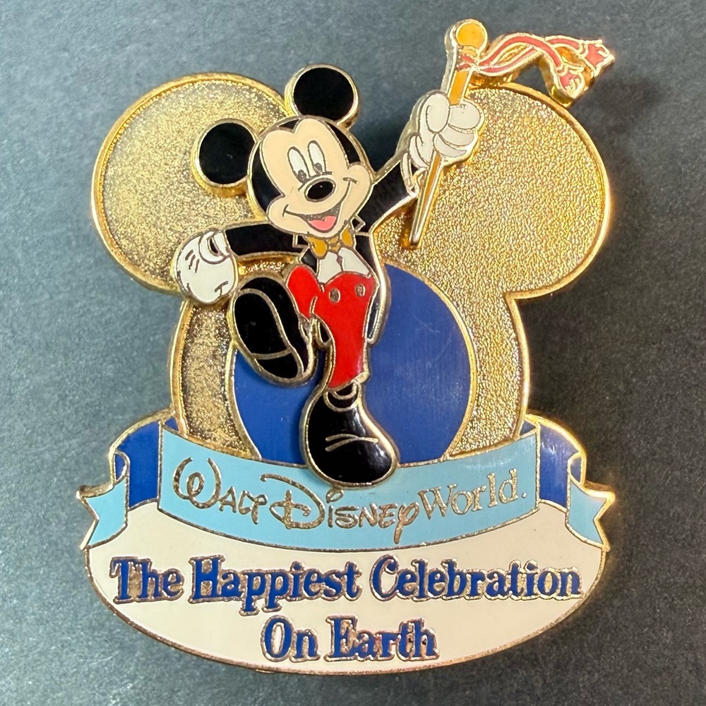 Walt Disney World 2005 “The Happiest Celebration on Earth” Marching Mickey Pin
